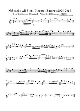 Free The Hounds Of Spring (A Concert Overture For Winds) by Alfred