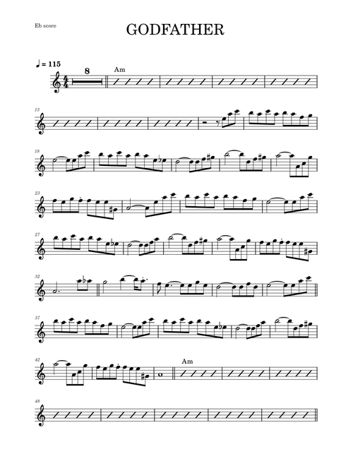 Godfather (RMX) - Alto Sax