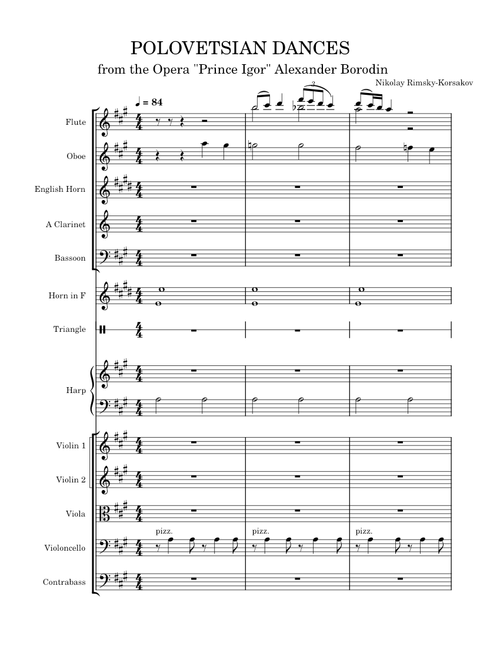 Polovtsian Dances from the Opera "Prince Igor" – Alexander Borodin