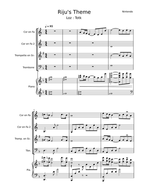Riju's Theme - The Legend of Zelda: Tears of the Kingdom – Hajime Wakai, Manaka Kataoka, Maasa Miyoshi, Masato Ohashi & Tsukasa Usui Riju's Theme