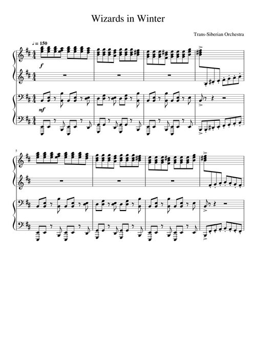 Wizards In Winter - Trans-Siberian Orchestra