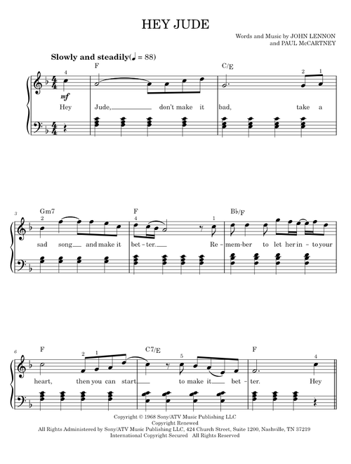 Beatles sheet music by scheelarq | Play, print, and download in