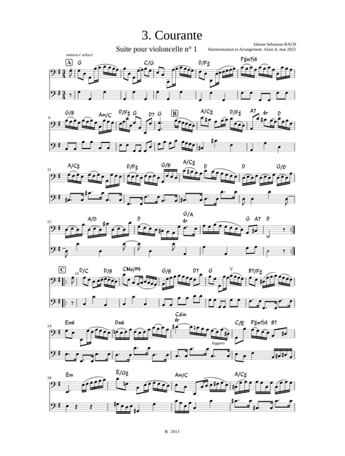 Cello Suite No.1 in G major, BWV 1007 – Johann Sebastian Bach