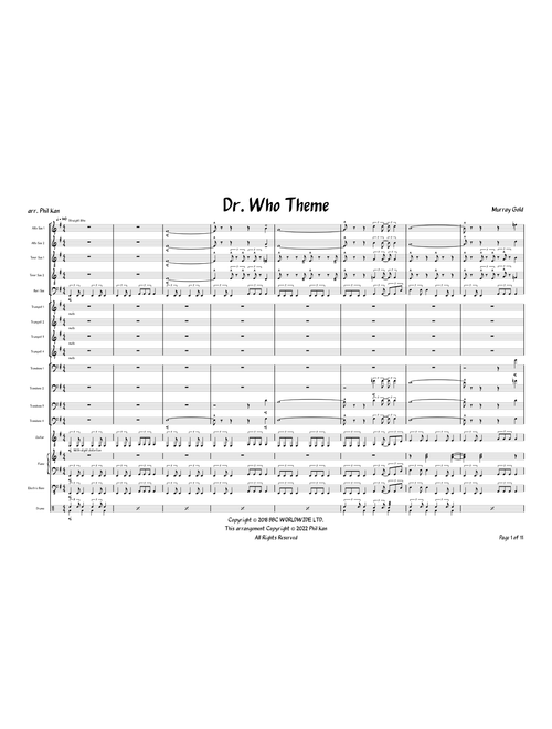 Doctor Who Theme – Murray Gold