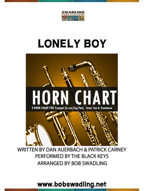 Lonely Boy (Arr. Bob Swadling) - The Black Keys (Small Ensemble)