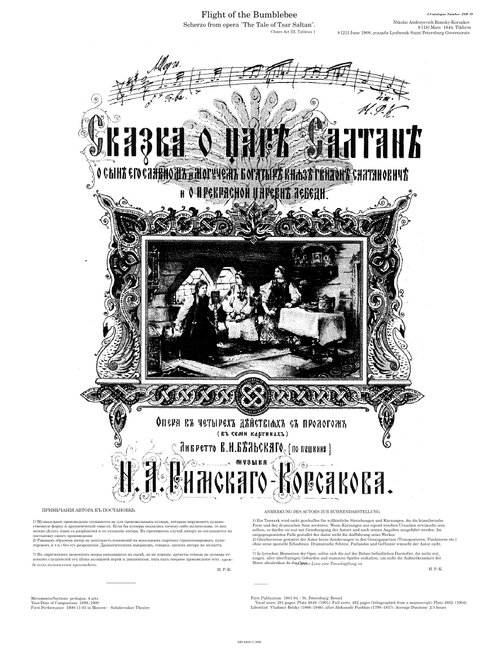 Flight Of The Bumblebee – Nikolay Rimsky-Korsakov