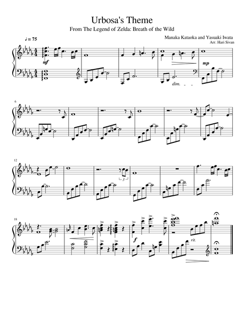 Urbosa's Theme