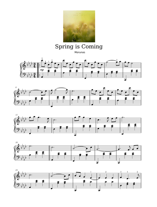 Spring is coming – Morunas