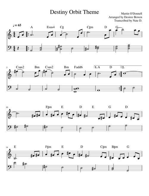 Destiny Orbit Theme