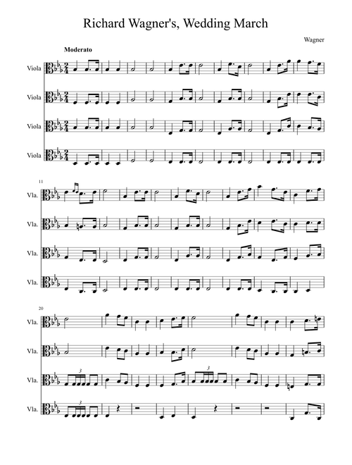 Wagner Lohengrin Wedding March