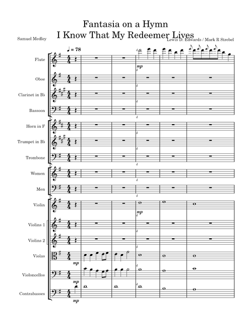Fantasia on a Hymn - I Know That My Redeemer Lives