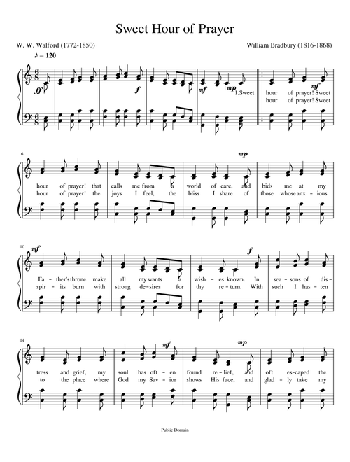 Sweet Hour of Prayer