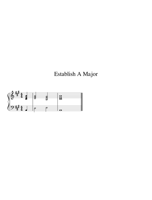 Establish A Major