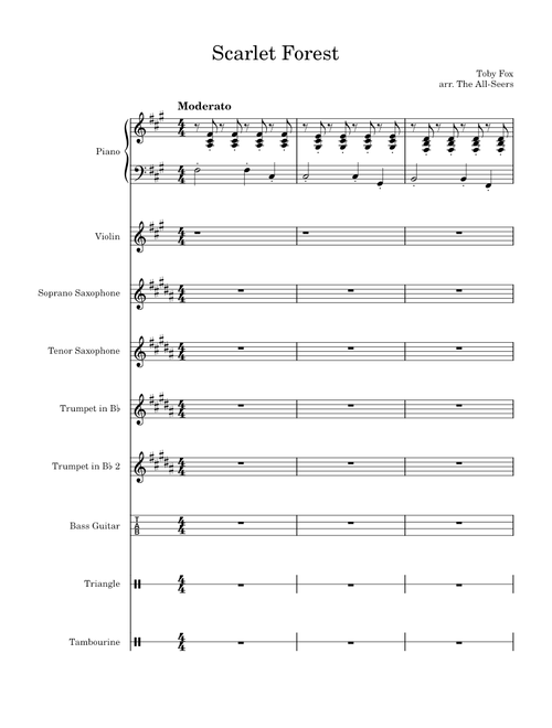 Scarlet Forest (Deltarune) – all-seers arrangement