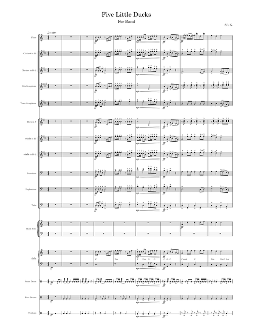 Five Little Ducks – Misc Traditional