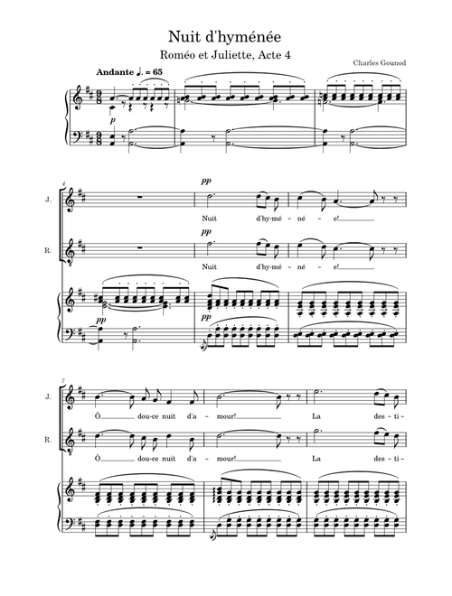 Gounod, Roméo et Juliette - Acte 4: Nuit d'hyménée