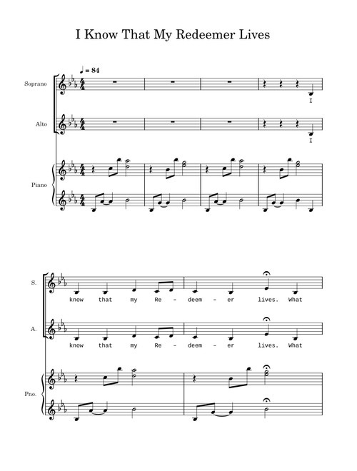 I Know That My Redeemer Lives – LDS Hymns