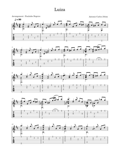 Luiza - Antonio Carlos Jobim