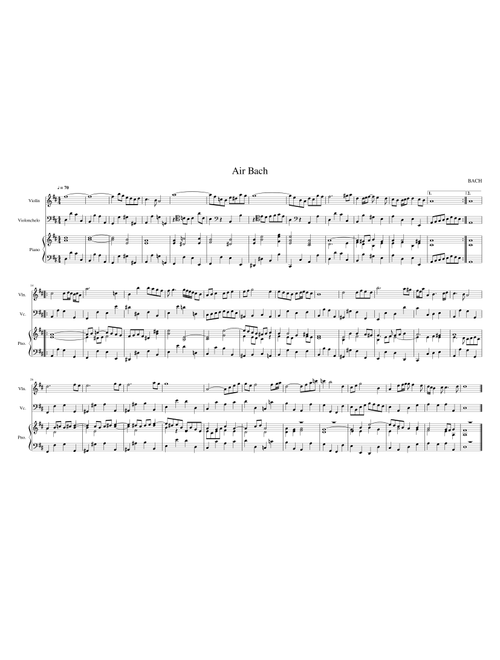 AIR - Bach