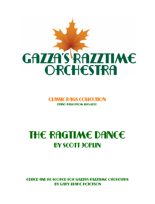 The Ragtime Dance (Arr. Gary Blake Peterson) - Gazza's Razztime Orchestra (Large Ensemble)