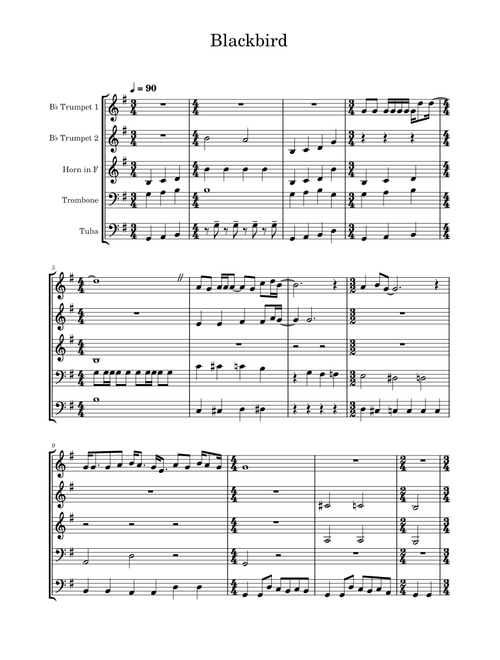 Blackbird – The Beatles DMP FINAL