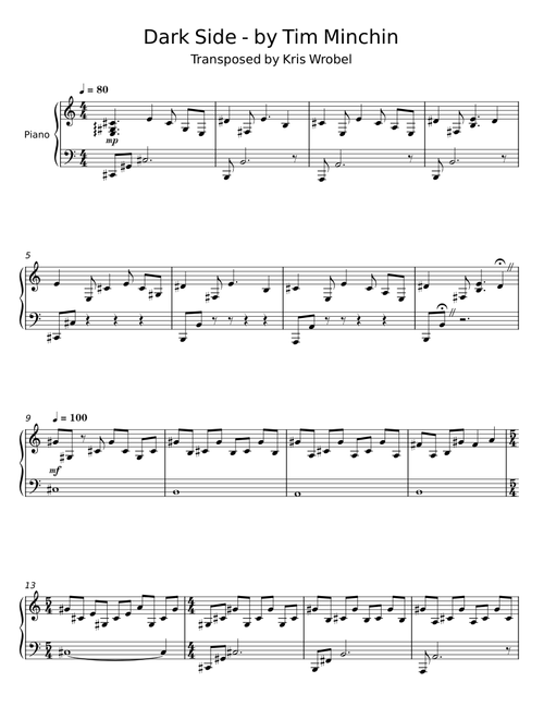 Dark side - Tim Minchin