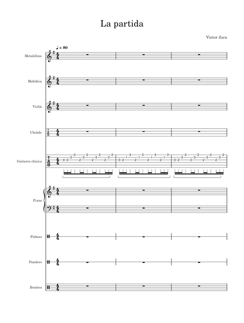 La partida – Víctor Jara