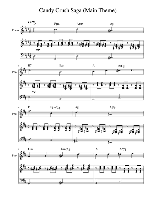 Candy Crush Saga (Main_Theme)