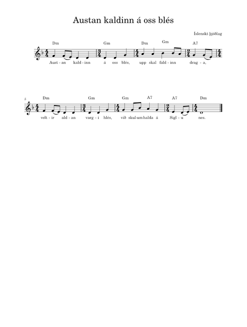 Folk song – Misc tunes