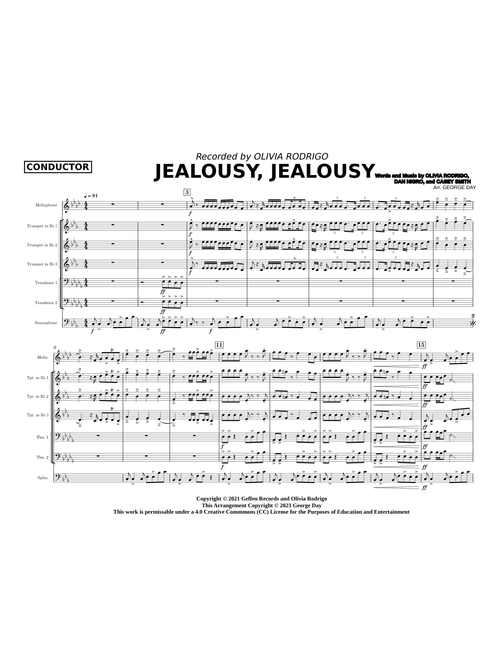 Jealousy, jealousy – Olivia Rodrigo