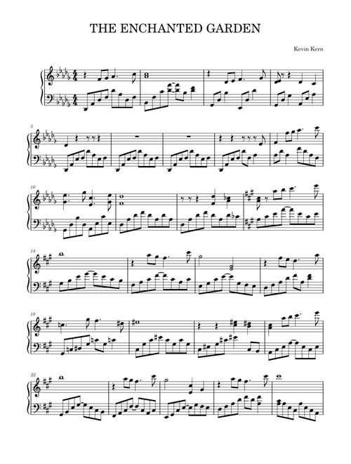 The enchanted garden – kevin kern THE ENCHANTED GARDEN3