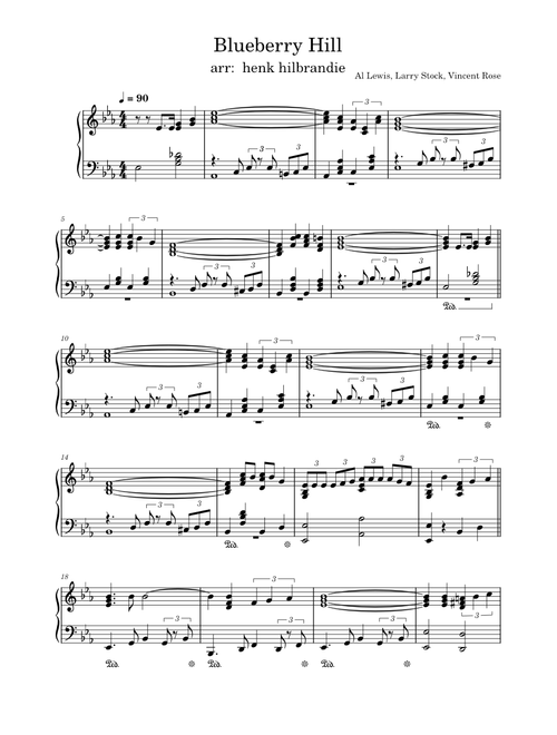 Blueberry hill – Fats Domino