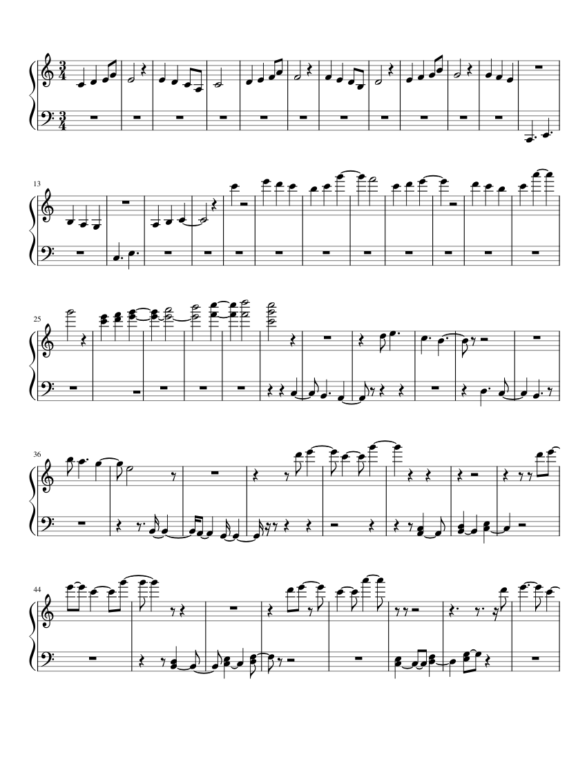 musicclassproject Sheet music for Piano (Solo) Easy | Musescore.com
