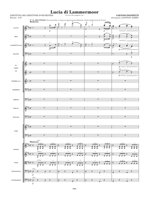 Gaetano Donizetti - Lucia di Lammermoor, No. 15 - Tu che a Dio spiegasti l'ali