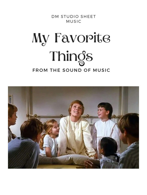 My Favorite Things (Arr. Donna Mitchell) - Julie Andrews (Piano Solo)