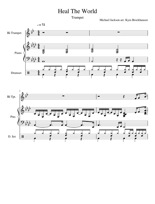 Heal The World - Trumpet Solo