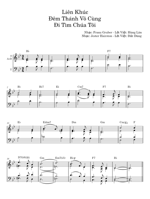 Đêm Thánh Vô Cùng - Franz Xaver Gruber