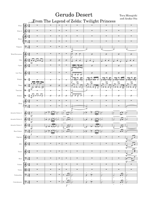 Gerudo Desert – Toru Minegishi and Asuka Ota — Reorchestrated