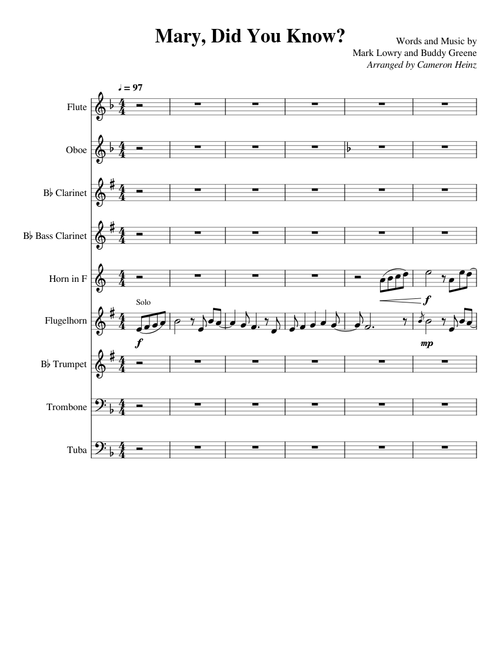 AP Music Theory Arrangement