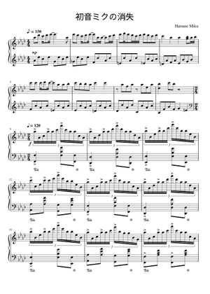 The Disappearance of Hatsune Miku – cosMo@暴走P || Bb Clarinet