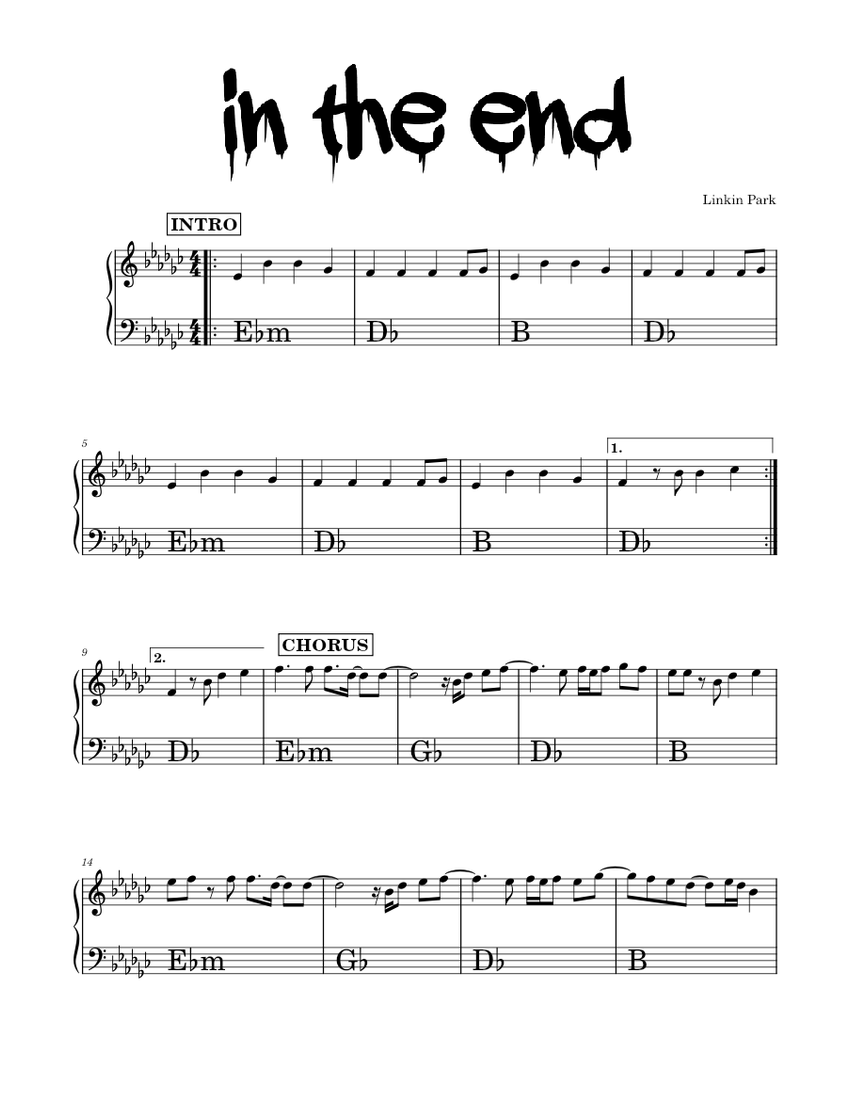 In the end synthesia on sale