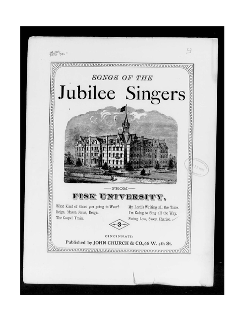 Swing Low, Sweet Chariot – Misc Traditional (pub. 1881)