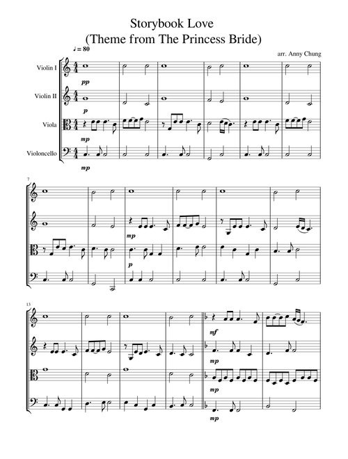 Storybook Love (Theme from The Princess Bride)