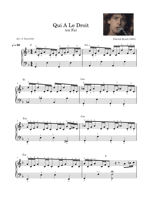 Qui A Le Droit by Patrick Bruel