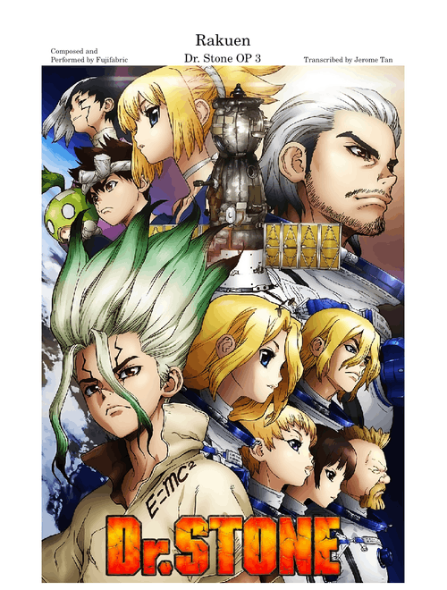 【Dr. Stone OP 3】【Rakuen】