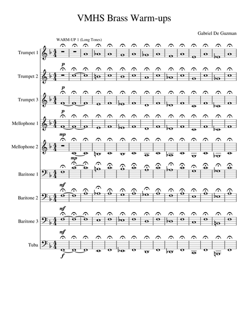VMHS_Brass_Warm-ups