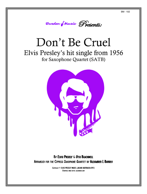 Don't Be Cruel (to A Heart That's True) (Arr. Alexander L Burden) - The Judds (Woodwind Ensemble)