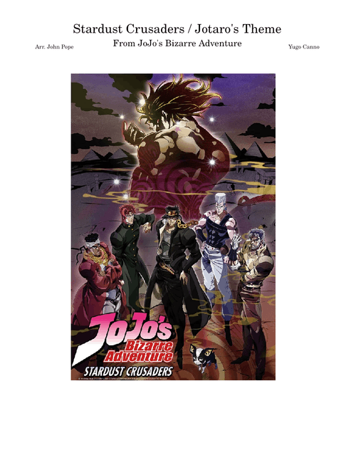 Stardust Crusaders / Jotaro's Theme