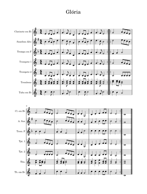 Gloria, in excelsis Deo – Misc Traditional