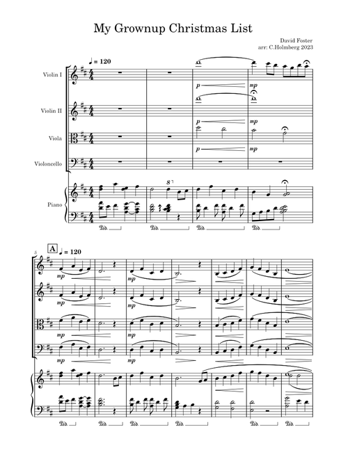 My_Grownup_Christmas_List - David Foster